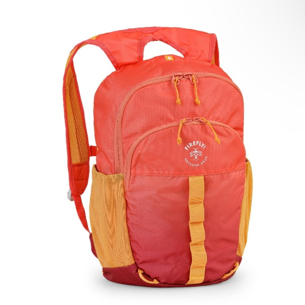 Firefly! Outdoor Gear Youth Outdoor Camping Backpack - Red & Orange, Unisex.
